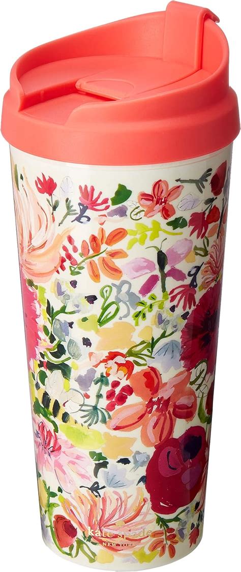 Kate Spade New York 16 Ounce Insulated Travel Mug Floral