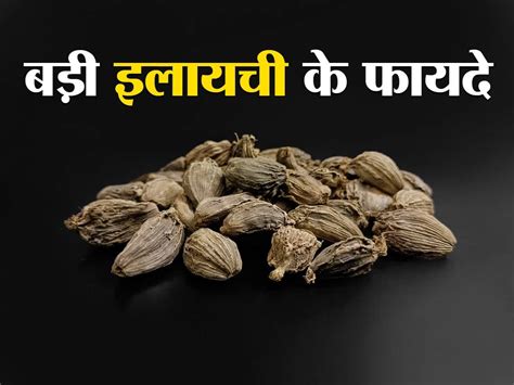 Black cardamom Benefits and Uses- बड़ी इलायची के फायदे, औषधीय गुण, लाभ ...