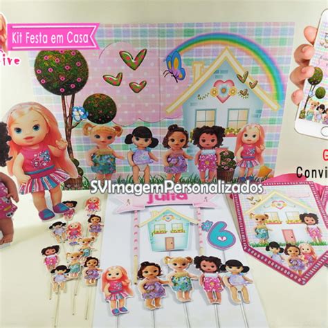 Kit Festa Em Casa Baby Alive Elo7 Produtos Especiais