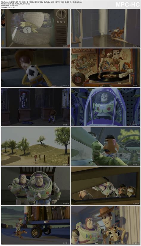 Toy Story 2 1999 Hdr 2160p Bluray X265 Hevc 10bit Aac 71 Bandi