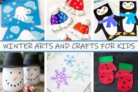 20+ Winter Arts and Crafts for Kids | Mombrite