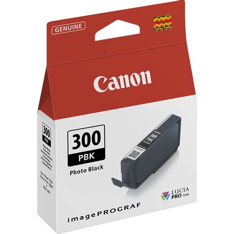 Original Canon Pfi Pbk Photo Black Inkjet Cartridge C