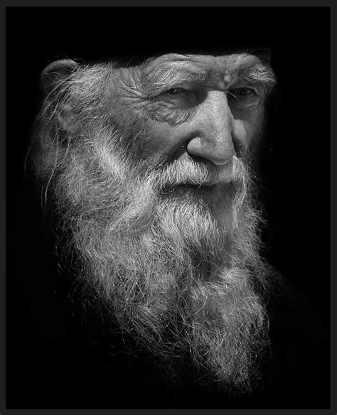 ♂ Black And White Old Mans Portrait By Great Portrait Artist Vladimir