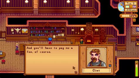 Stardew Valley Clint Guide: Schedule, Gifts, Hearts and Quests ...