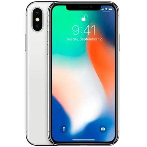 Apple Iphone X 64gb Silver Unlocked Refurbished Excellent Handtec