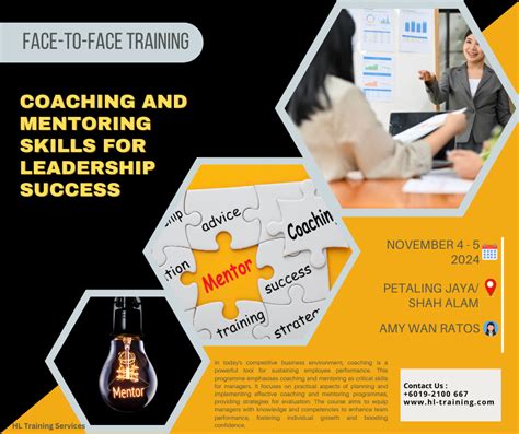 Coaching and Mentoring Skills for Leadership Success | HL Training Services