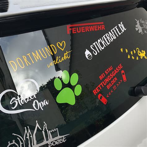 Stickeraffe Auto Aufkleber Erzgebirge Puls Herzschlag Fun Sticker Hec