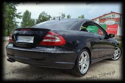 Mercedes Clk W Spoiler Na Klap Lotka Oficjalne