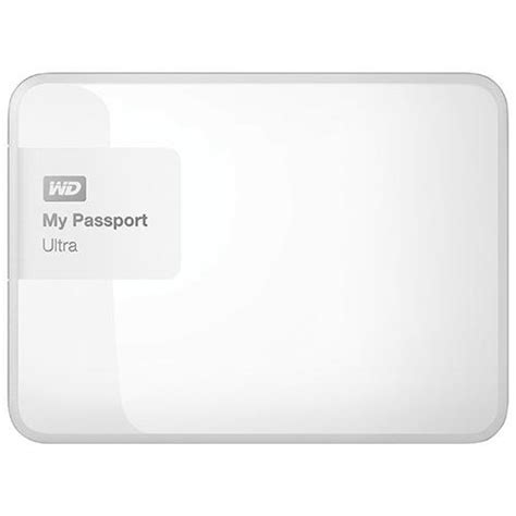 Disque Dur Wd My Passport Ultra 4 To Blanc Disques Durs Externes