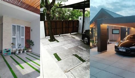 9 Inspirasi Lantai Carport Plesteran Berbagai Model Keren Dan Aesthetic