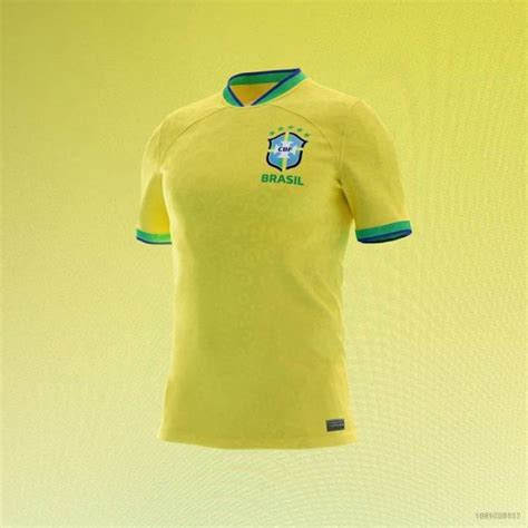 GP1 2022-2023 World Cup Brazil national Home Football Jersey Short ...