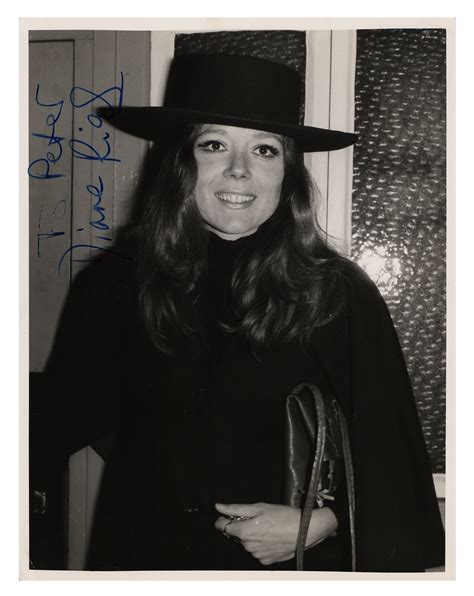 Diana Rigg Signed Photograph | RR Auction