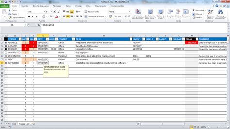 Task Spreadsheet Template Free regarding Task Manager Spreadsheet ...