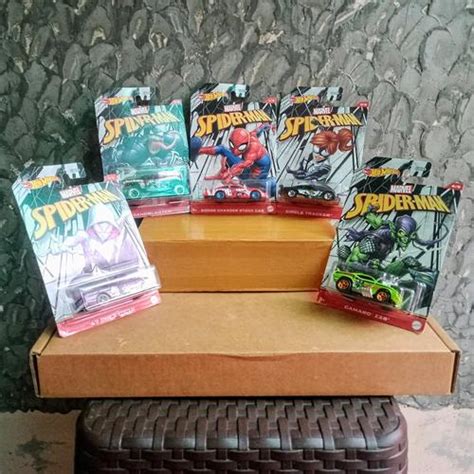 Jual HOT WHEELS Marvel Spider Man Multiverse Set 3 5 Kab Bekasi RMZ WHEELS Tokopedia