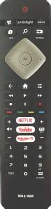 LipiWorld RM L1660 LCD LED Smart TV Universal Remote Control Compatible