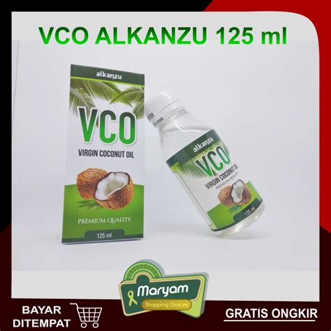 Minyak Kelapa Murni VCO Virgin Coconut Oil 125 Ml ALKANZU Vico Oil