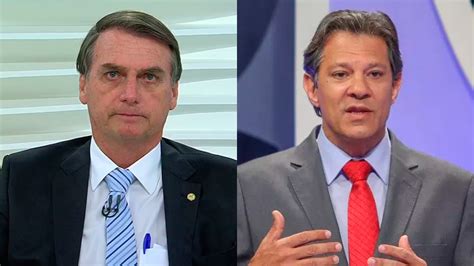 Bolsonaro tem 42 6 e Haddad 27 8 dos votos válidos aponta pesquisa