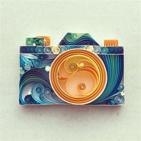 Colorful Quilled Paper Designs By Sena Runa Colossal Paper Quilling