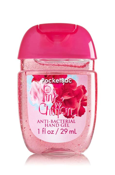 Pink Chiffon Pocketbac Sanitizing Hand Gel Soapsanitizer Bath And