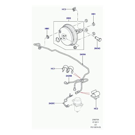 Commander Servo Frein Discovery 3 LAND ROVER 0FZQM Pas Cher Sur RLD Autos