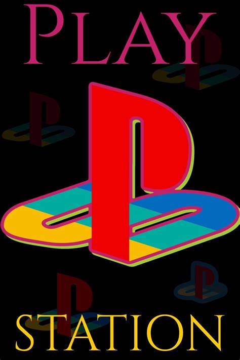 PlayStation Logo Poster | Playstation logo, Cool posters, ? logo