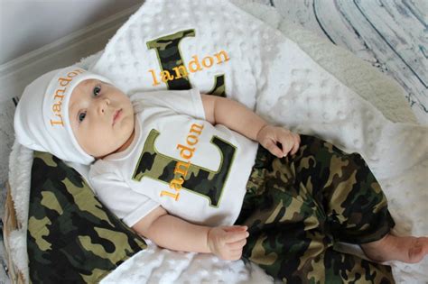 Baby Boy Clothes Personalized Baby Boy Outfit Monogram Baby - Etsy