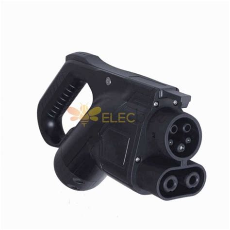 Iec Ccs Combo Single Phase Ev Car For Vehicle End Dc Charging Plug