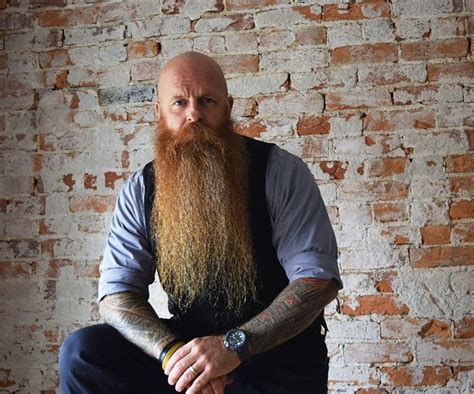 Pin By Edward Murray On Moustache Style Bald Men With Beards Bald