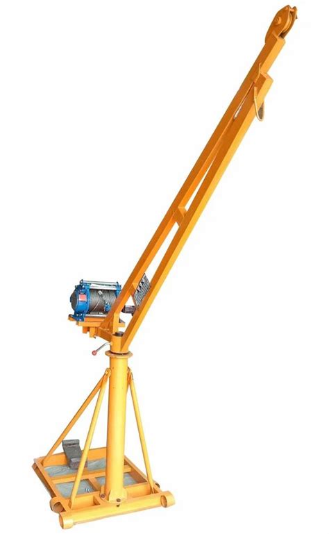 Without Trolley Monkey Hoist Mini Crane Capacity Ton At Rs