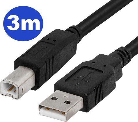 Câble d imprimante USB A vers USB B 3 mètres Câble pour Printer et