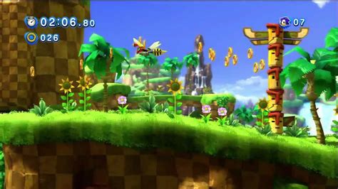 Sonic Generations Xbox 360ps3 Old Demo Gameplay Youtube