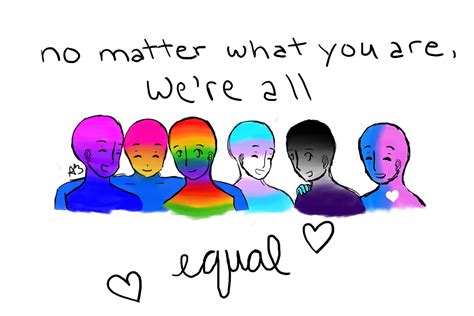 Lgbt Were All Equal By Thatbakaotaku On Deviantart