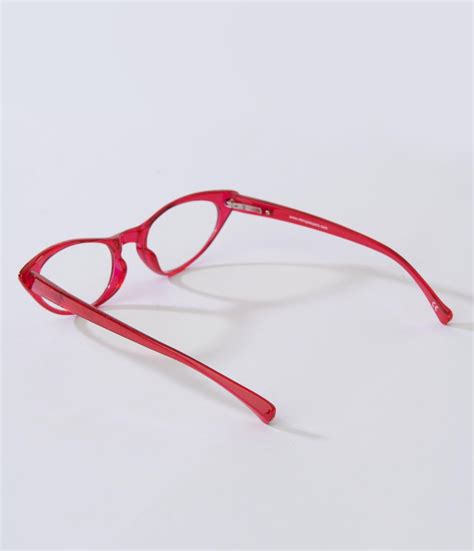 Red Cat Eye Glasses – Unique Vintage