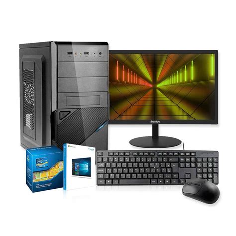 Computador Completo Intel Core I5 8gb Hd 500gb Wifi Monitor 19 Hdmi