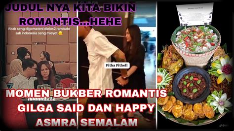 GILDA SAID TERLIHAT MENGANDENG MESRA HAPPY ASRAMA DI ACARA BUKBER