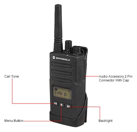 Motorola Solutions Rmu2080d Rm Series 2 Way Radio 8 Channel 2 Watt With