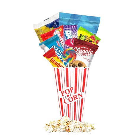 Retro Style Reusable Popcorn Bowl Plastic Container Movie Theater Bucket 7 Tall