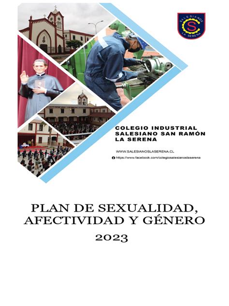 Plan De Sexualidad Afectividad Y Gnero 2023 Pdf La Sexualidad