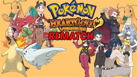 Pokemon HeartGold Pokemon League Elite Four Rematch YouTube