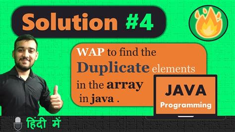 Find The Duplicate Number In An Array In Java Count Duplicate