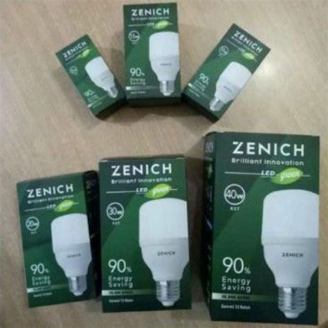 Jual Lampu Led Zenich 30 W 30 Waatt Bohlam Hemat Energi Kapsul Terang