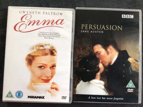 JANE AUSTEN DVD’S - Emma (Gwyneth Paltrow) 1996 / Persuasion (Amanda ...