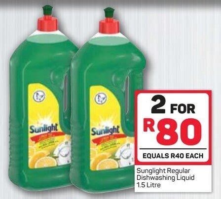 Sunlight Regular Dishwashing Liquid X L Offer At Pick N Pay