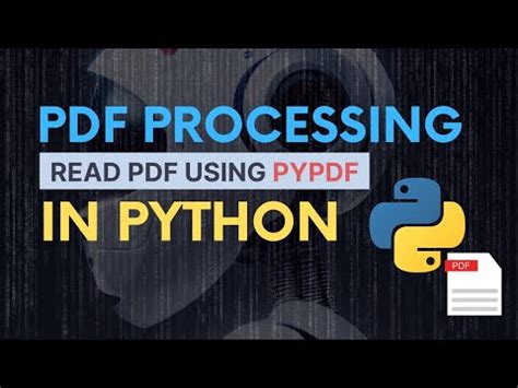 How To Read Pdf Files Using Python Pypdf Pypdf A Hands On Tutorial