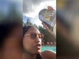 Cobain Pool Tits ShesFreaky