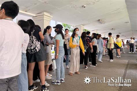 The Lasallian On Twitter Happening Now Students From The College Of