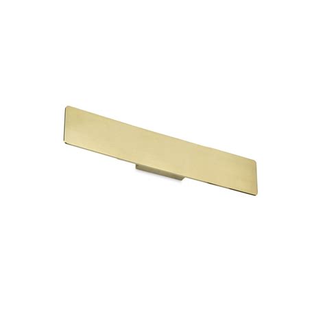 Ideal Lux Zig Zag 2 Light 3000K LED Large Flush Wall Fitting In Brass