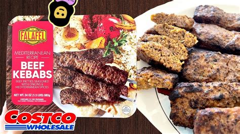 Falafel Beef Kebabs Costco Product Review Youtube