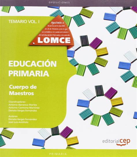 Amazon Cuerpo De Maestros Educaci N Primaria Temario Vol I