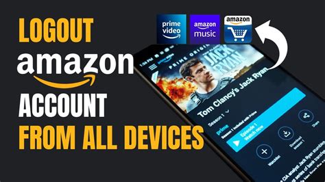 How To Logout Amazon Account From All Devices Logout Amazon Prime